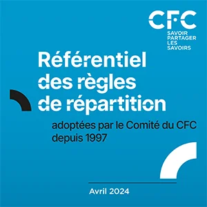Référentiel des modalités de répartition